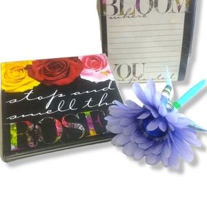 Floral Hardback Journal and Notepad Set